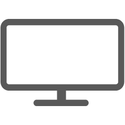 computer monitor icon - exchanges and platforms