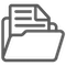 Document folder icon